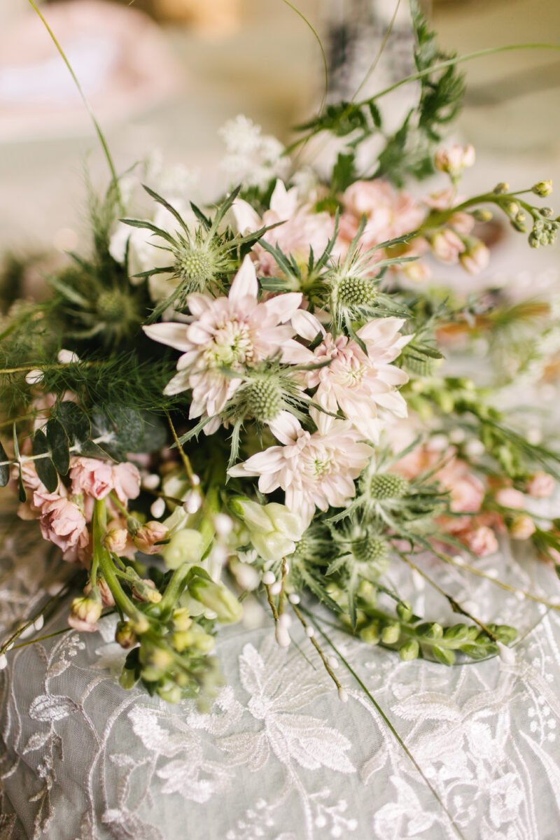 Green eryngium