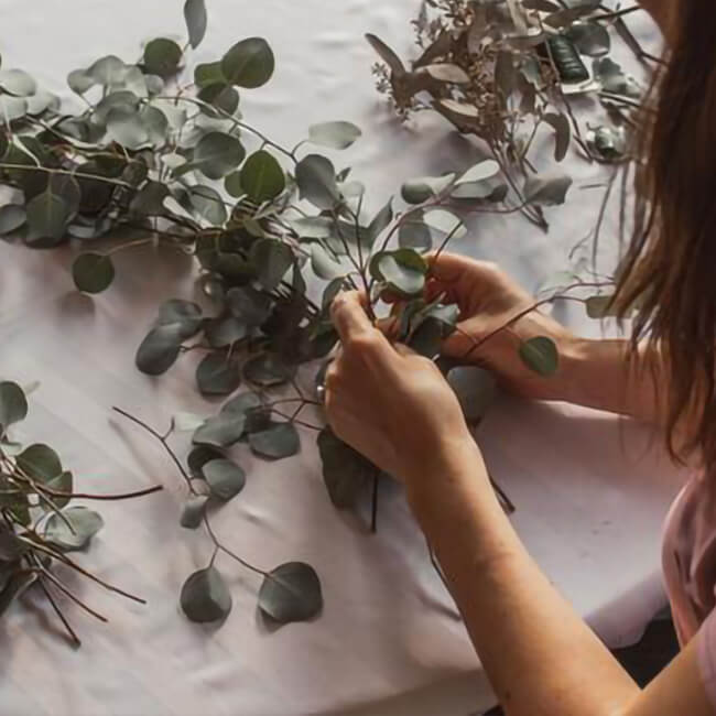 Eucalyptus Garland DIY Begin Creating Your Garland