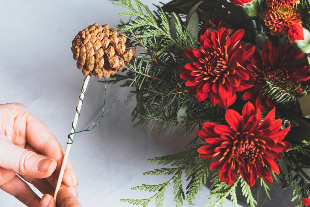 You Floral HolidayCentrepiece Dec x