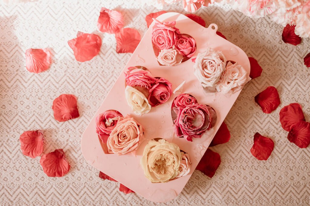 flower ice cubes