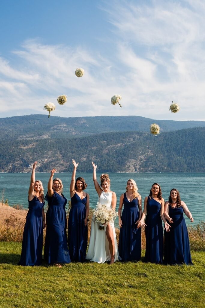 babies breath bridal bouquets