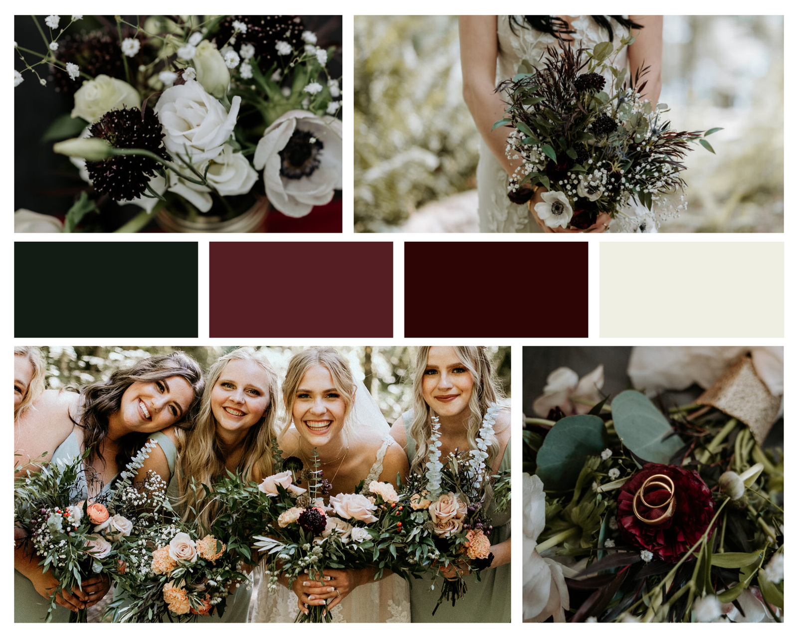 Approved Burgundy & Brocade Collection