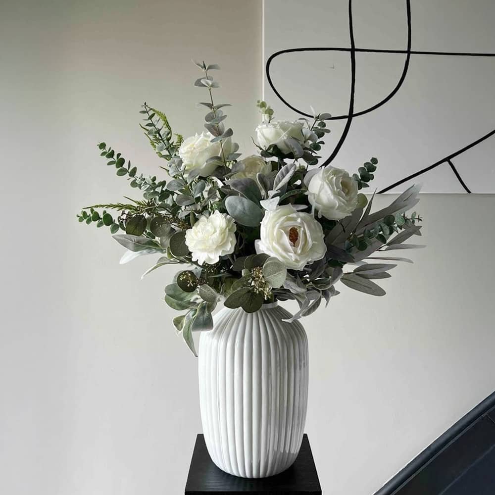 minimalist scandinavian winter arrangement minimalist scandinavian winter arrangement