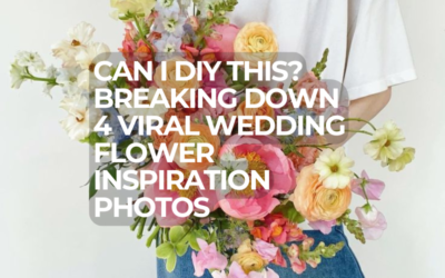 Can I DIY This? Breaking Down 4 Viral Wedding Flower Inspiration Photos
